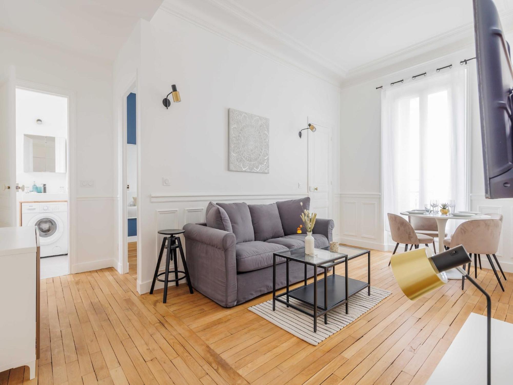 Appt Cosy 1bdr 2 P Proche Buttes Chaumont Appartement