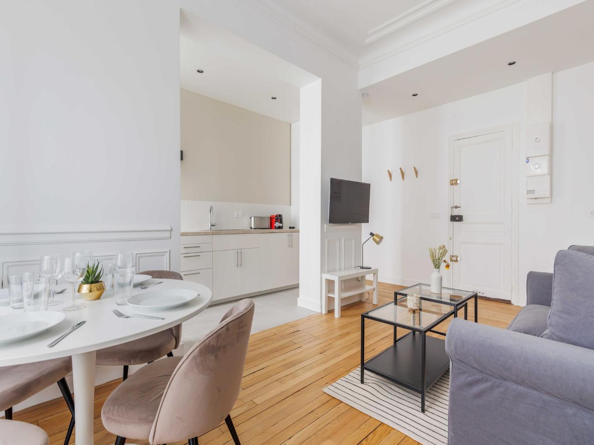 Appartement Appt Cosy 1bdr 2 P Proche Buttes Chaumont *