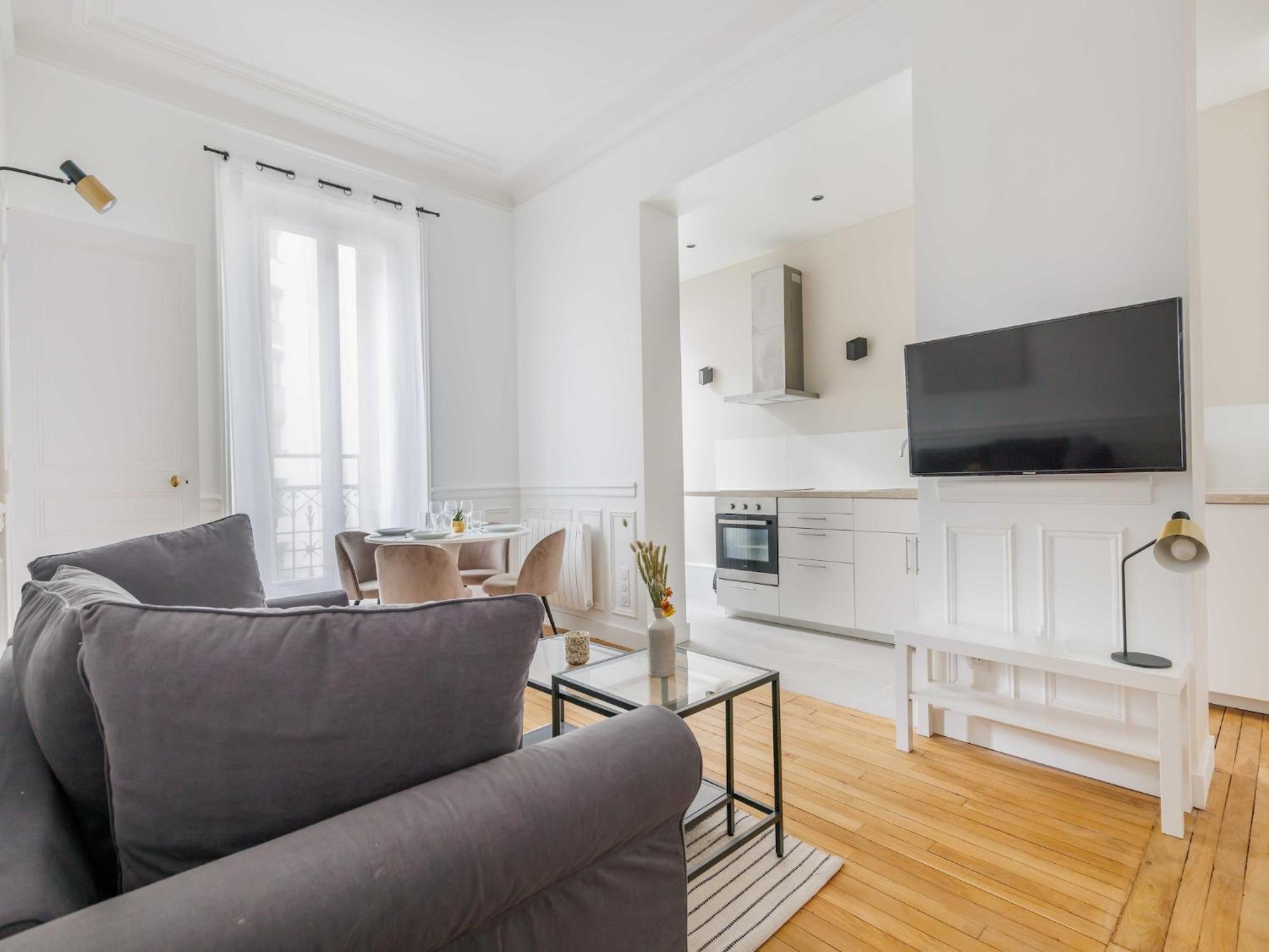 Appt Cosy 1bdr 2 P Proche Buttes Chaumont Parijs